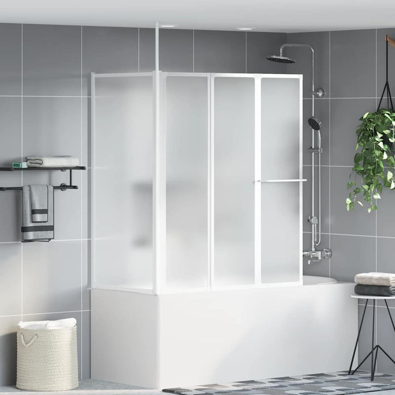 Paravan cadă duș în formă de L 70x120x137 cm 4 panouri pliabil