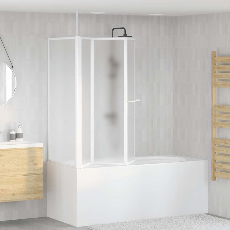 Paravan cadă duș în formă de L 70x120x137 cm 4 panouri pliabil