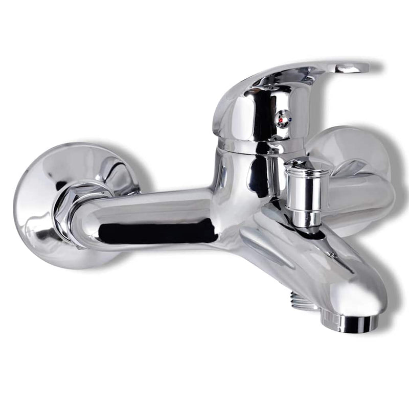 Set baterie robinet duș pentru baie, crom