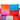 Fotoliu cub, picioare cromate, model Patchwork, material textil