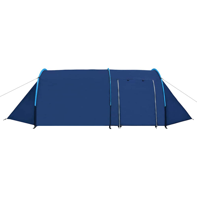 Cort de camping, 4 persoane, bleumarin/albastru deschis