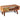 Măsuță de cafea cu margine curbată, 1 sertar, lemn reciclat