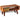 Măsuță de cafea cu margine curbată, 1 sertar, lemn reciclat