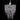 Candelabru cu pandantiv, 22,5x30,5 cm