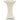 Husă de masă cu picior Ø70 cm, 2 buc., crem, elastic