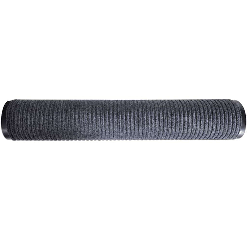 Covoraș de ușă, gri, 90x120 cm, PVC