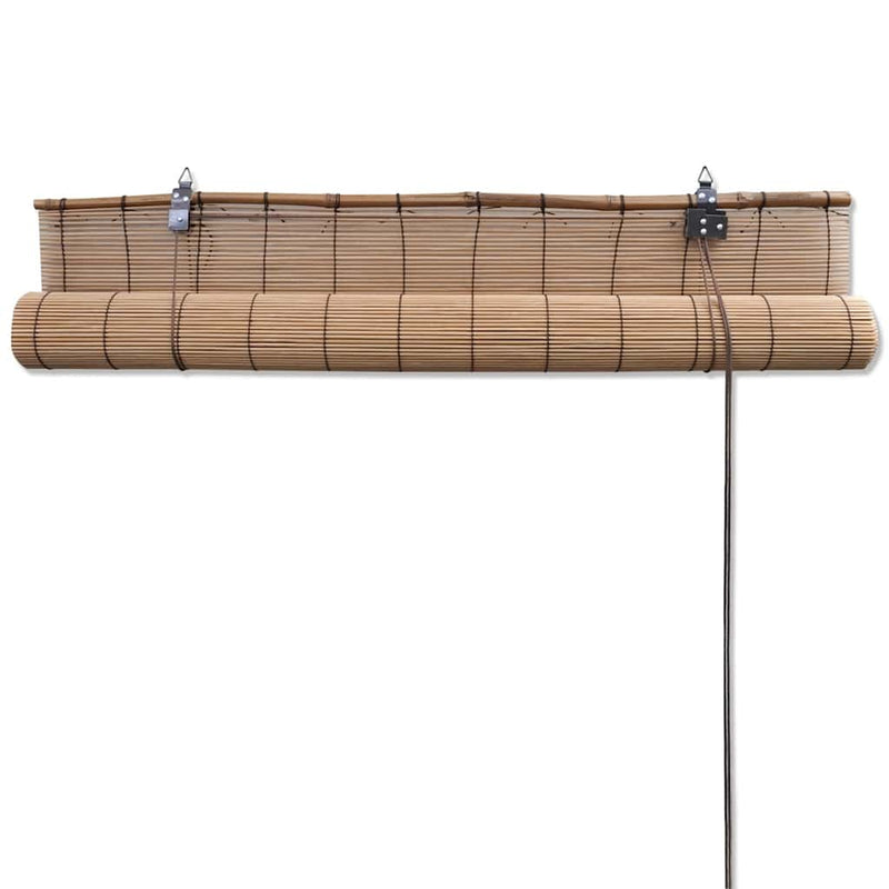 Jaluzele rulabile, 120 x 220 cm, bambus natural