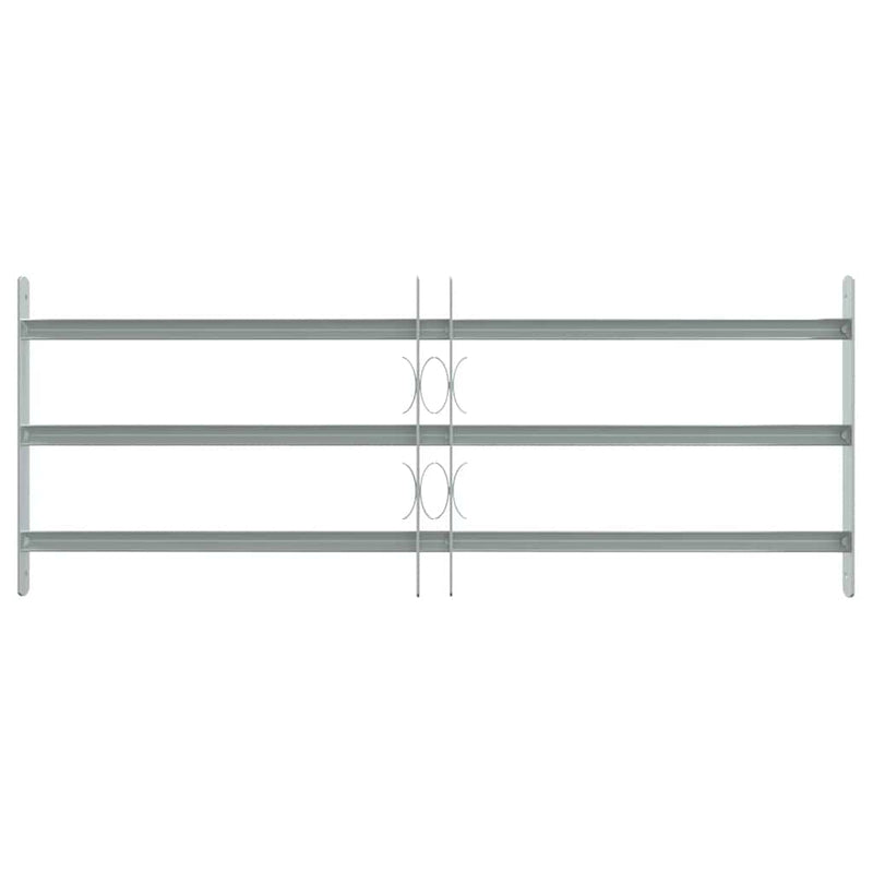 Grilaj de siguranță pentru ferestre cu 3 bare transversale 700-1050 mm