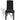 Huse de scaun elastice drepte, 6 buc., negru