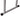 Set bar pentru mic dejun pliabil, cu 2 scaune