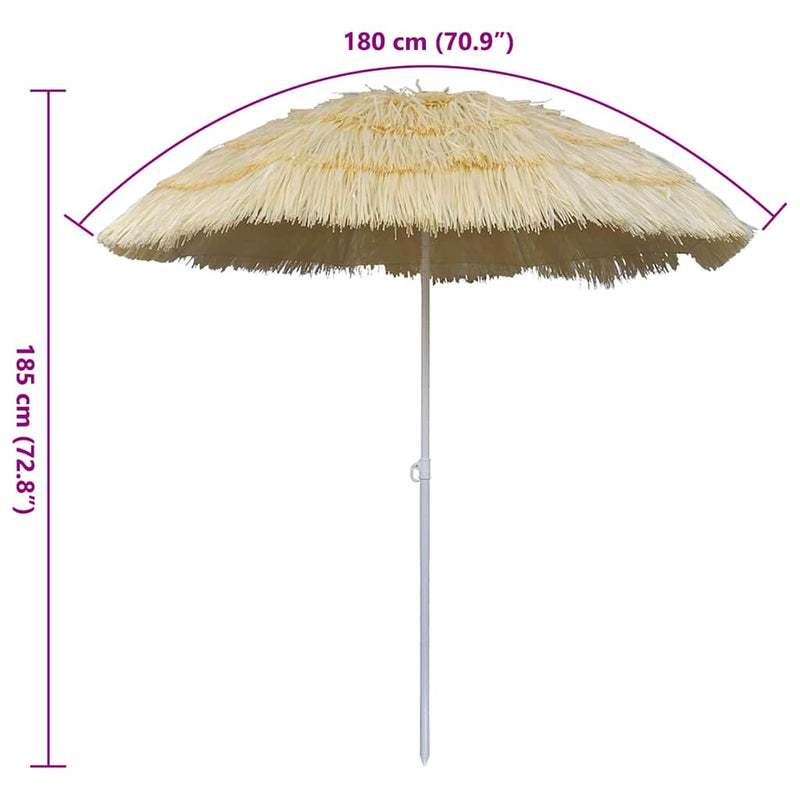Umbrelă de soare reglabilă stil Hawaii