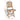 Set mobilier de exterior pliabil, 5 piese, bambus