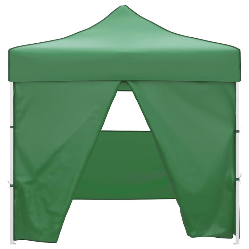 41468 Green Foldable Tent 3 x 3 m with 4 Walls
