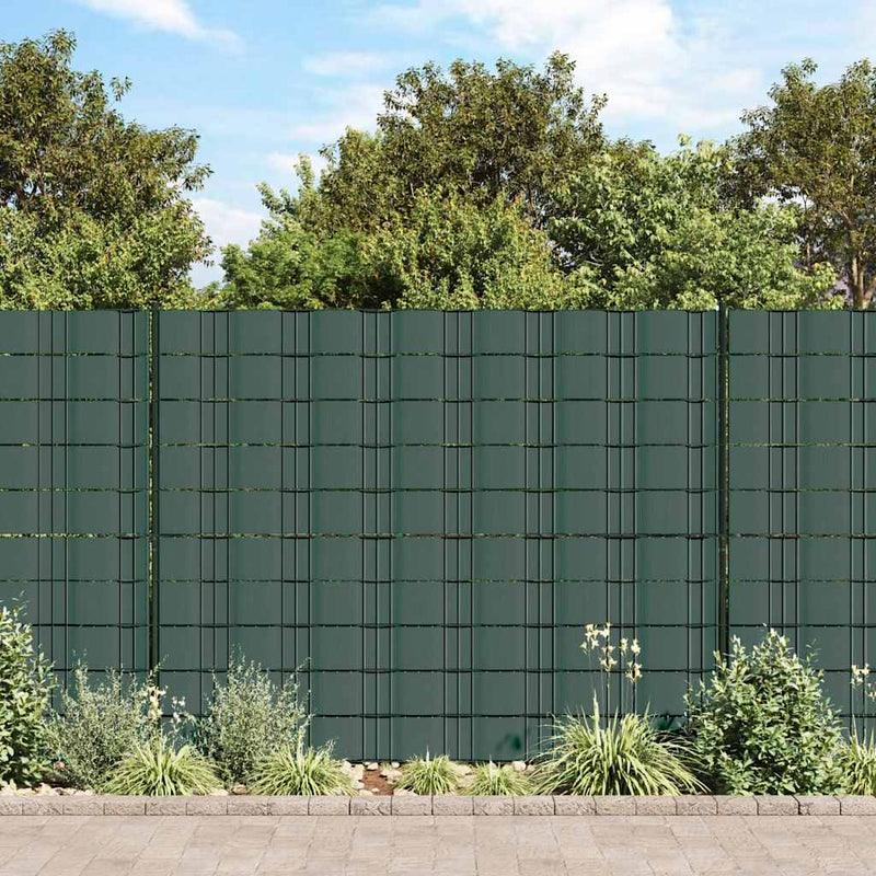 Bandă de intimitate PVC 70x0,19 m Verde