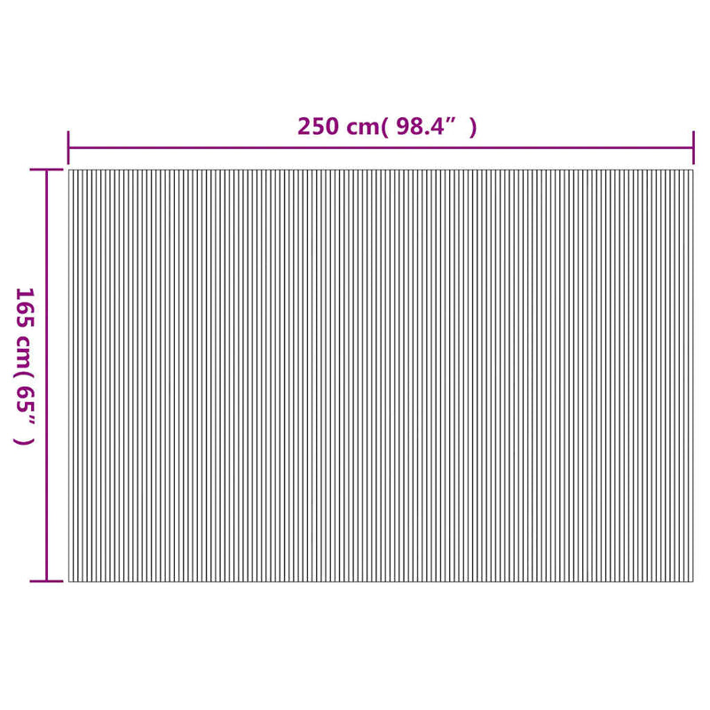 Paravan de cameră, alb, lățime 250 cm, înălțime 165 cm, bambus