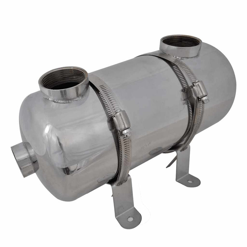 Schimbător de căldură pentru piscină 355 x 134 mm 40 kW
