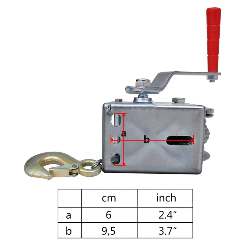 Troliu manual, 360 kg