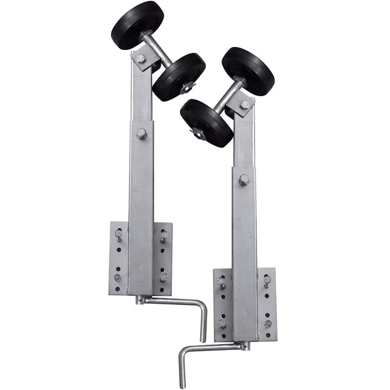 Set suport remorcă pentru barcă cu roți duble 2 buc. 59 - 84 cm