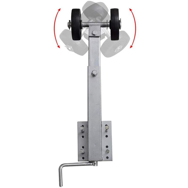 Set suport remorcă pentru barcă cu roți duble 2 buc. 59 - 84 cm