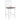 Scaune de bar, 2 buc., alb, material textil