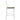 Scaune de bar, 2 buc., alb, material textil