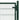 Poartă de gard 2D (simplă) verde 100x80 cm