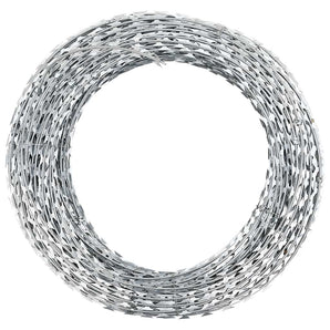 Sârmă ghimpată BTO-22 Concertina cu lame, 100 m oțel galvanizat