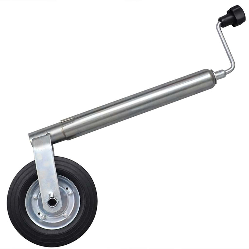 Roată de manevră 48 mm cu 2 țevi de susținere și 3 cleme de fixare