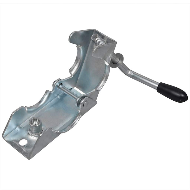 Roată de manevră 48 mm cu 2 țevi de susținere și 3 cleme de fixare