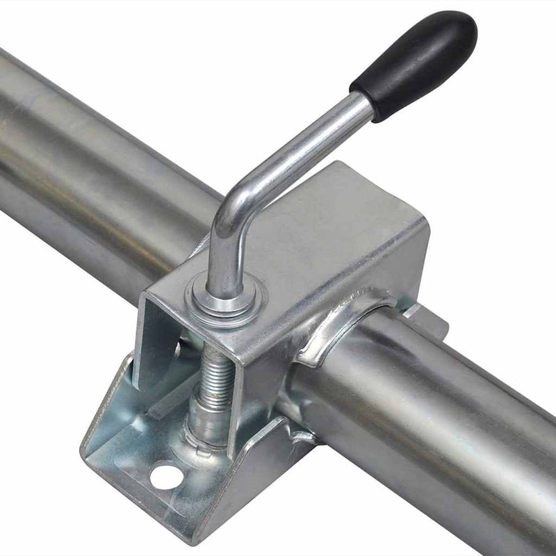 Roată de manevră 48 mm cu 2 țevi de susținere și 3 cleme de fixare