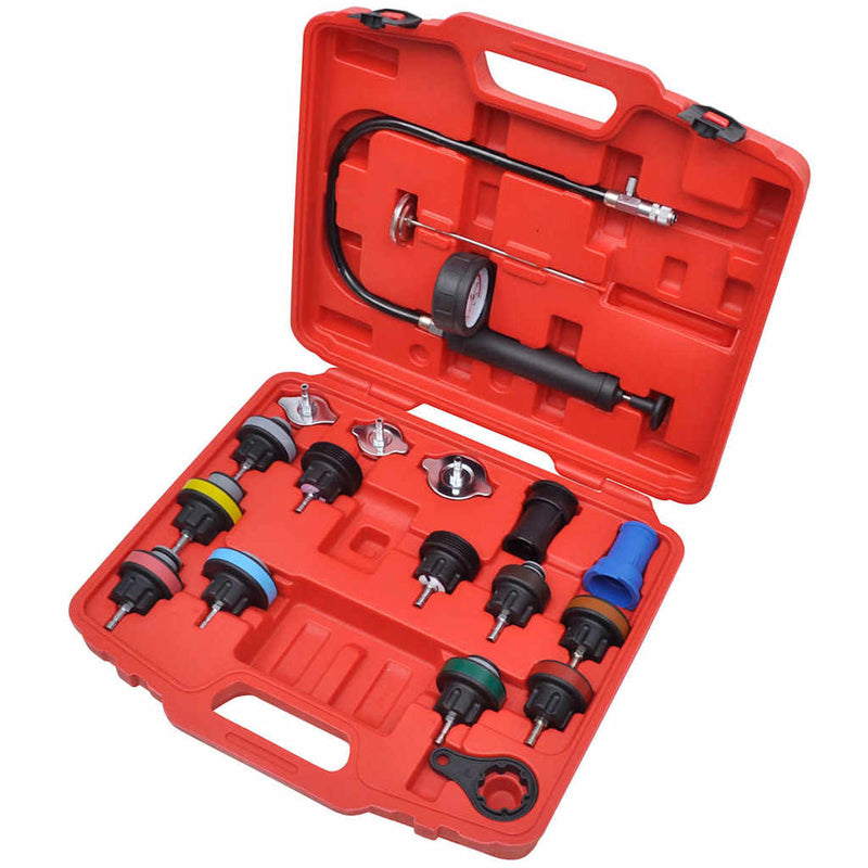 Kit tester presiune radiator, 18 buc