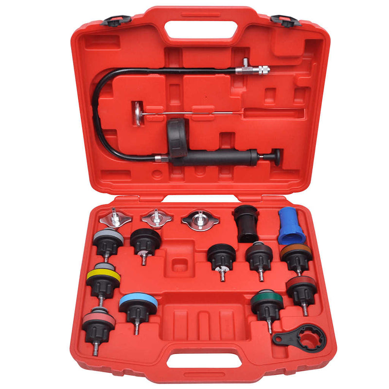 Kit tester presiune radiator, 18 buc