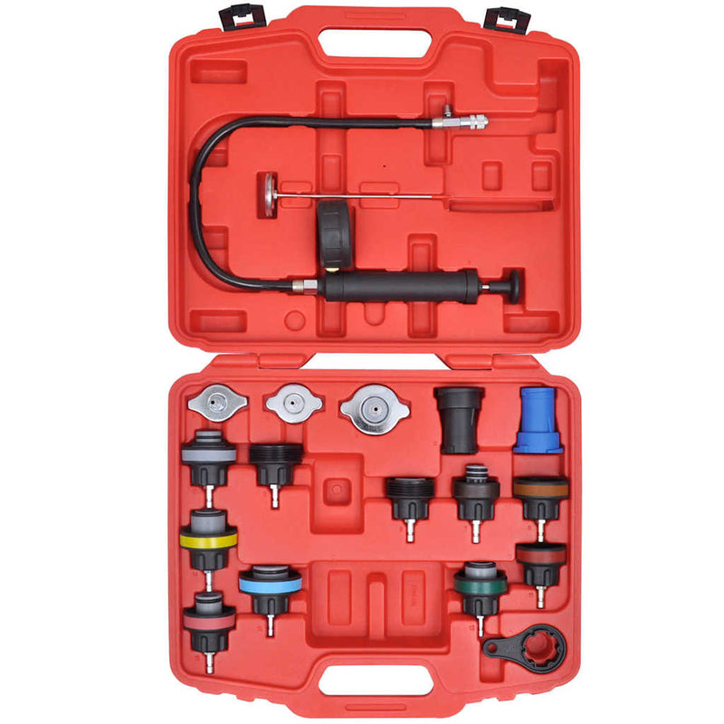 Kit tester presiune radiator, 18 buc