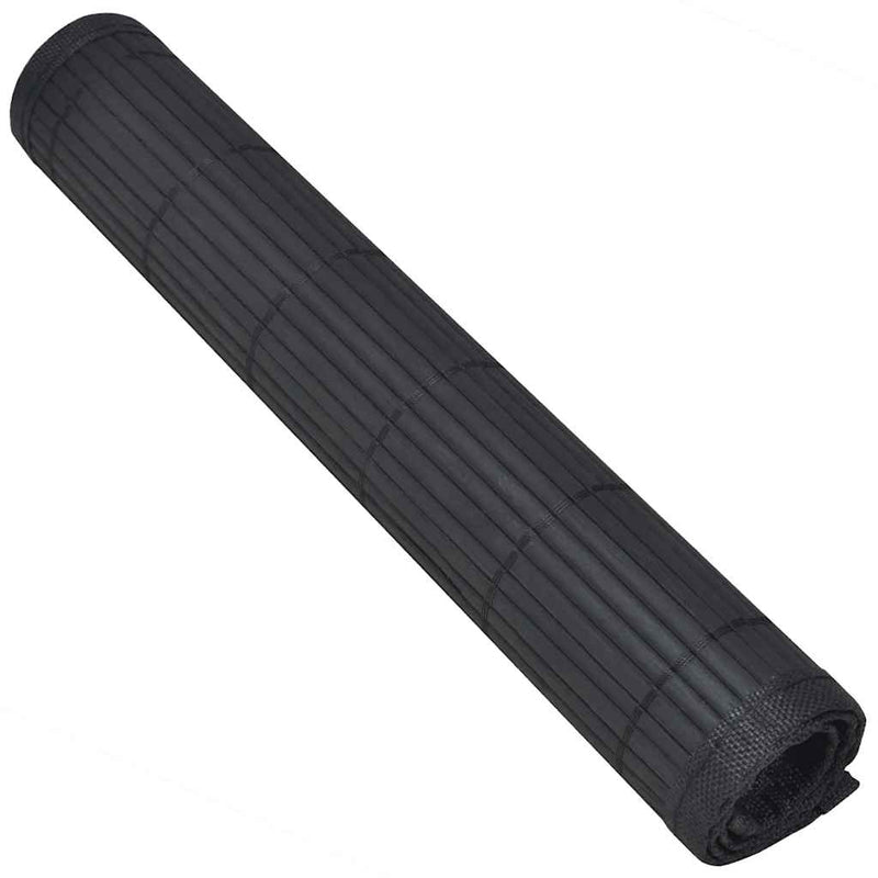 Naproane de bambus 30 x 45 cm, negru, 6 buc.