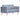 Canapea cu 2 locuri, material textil, gri deschis