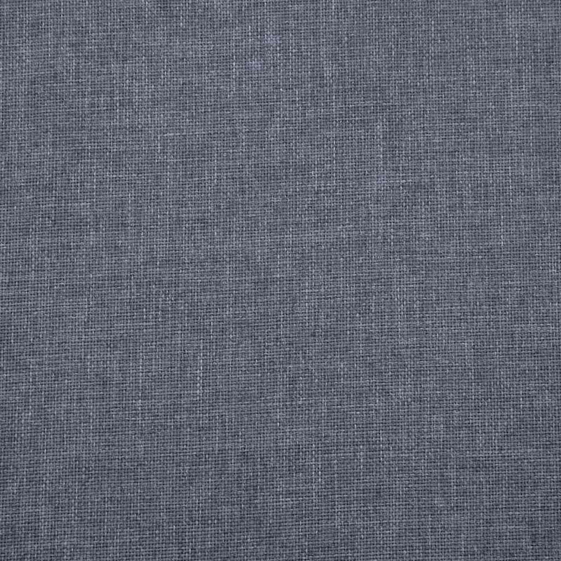Canapea cu 3 locuri, material textil, gri închis