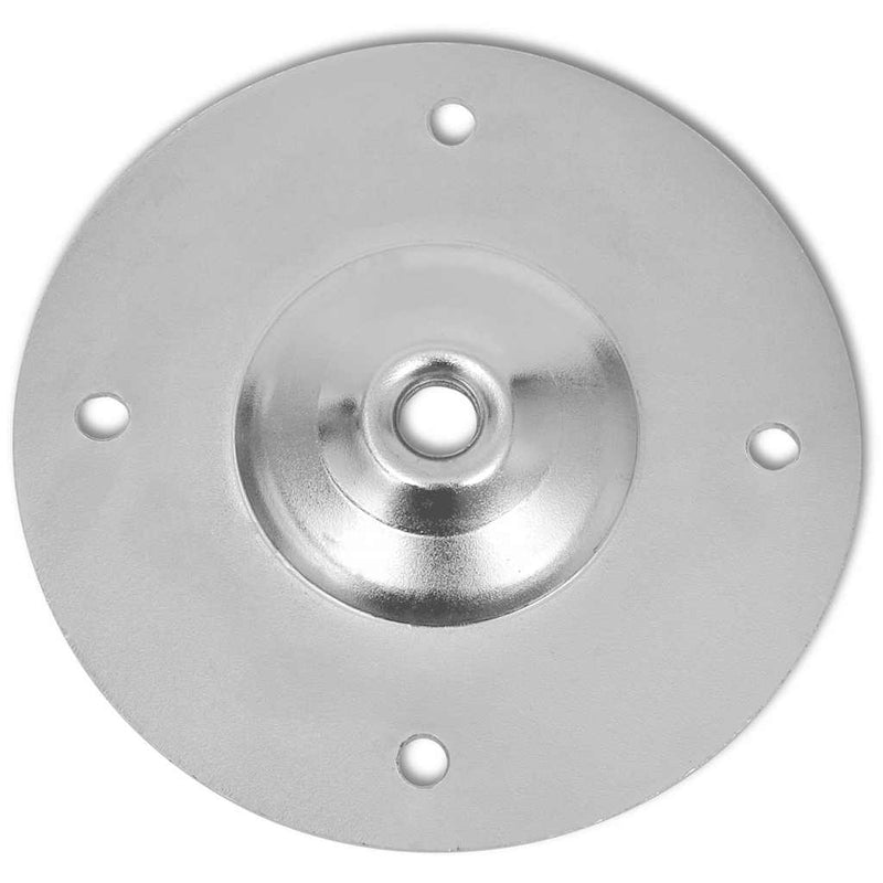 Picioare telescopice de masă cromate, 2 buc., 710 mm-1100 mm