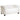 Canapea Chesterfield cu 2 locuri, piele artificială, alb