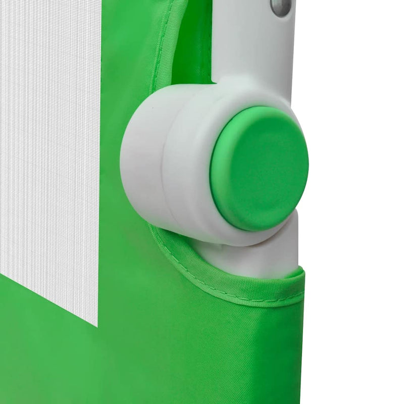 Balustradă de siguranță pentru pat de copil, verde, 102x42 cm