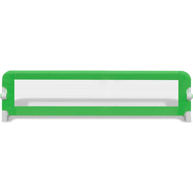 Balustradă de siguranță pentru pat de copil, verde, 150x42 cm
