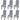 Scaune de sufragerie, 6 buc., gri deschis, material textil