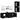 Set de mobilier de baie cu 7 piese, lemn prelucrat negru