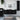 Set de mobilier de baie cu 7 piese, lemn prelucrat negru