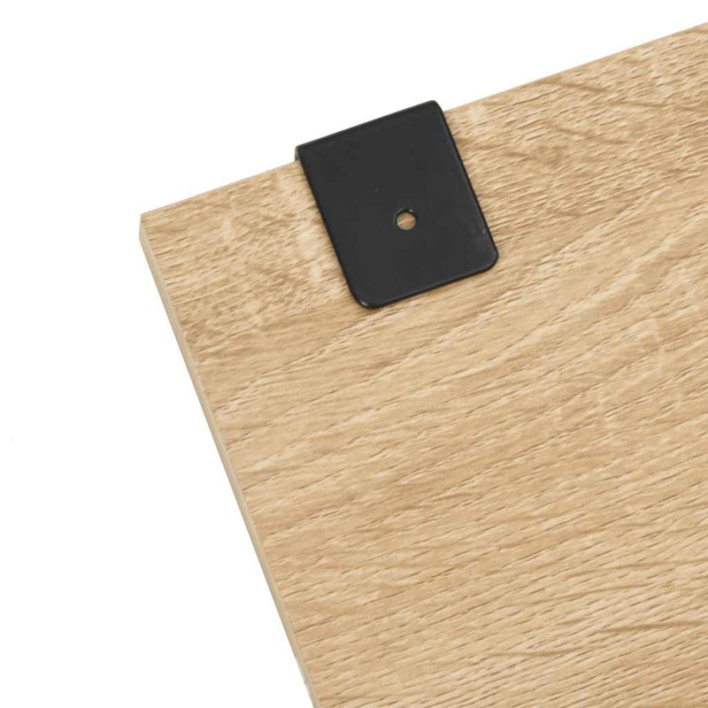 Set de mobilier de baie cu 7 piese, lemn prelucrat din stejar
