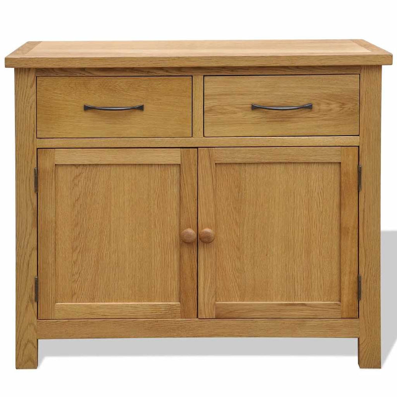 Dulap, 90x33,5x83 cm, lemn masiv de stejar