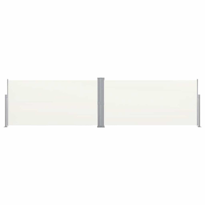 Copertină laterală retractabilă, 160 x 600 cm, Crem