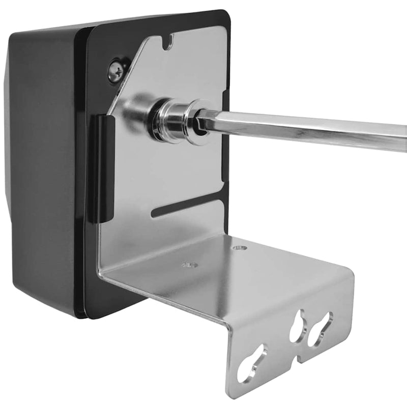 Rotisor cu motor profesional pentru grătar, oțel, 1200 mm