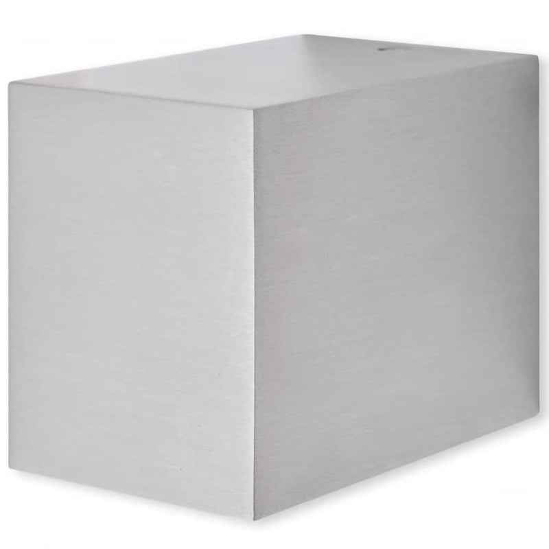 Corpuri de iluminat tip cub pentru perete exterior, 2 buc.