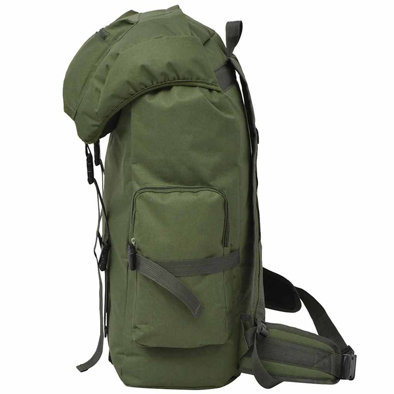 Rucsac în stil militar 65 L verde
