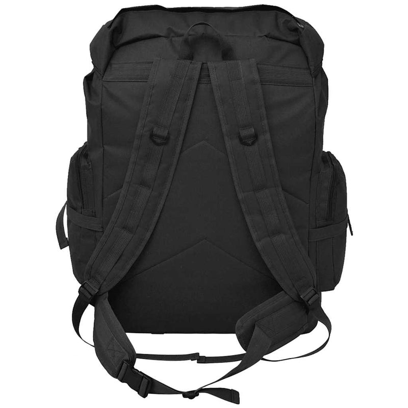 Rucsac în stil militar 65L, Negru
